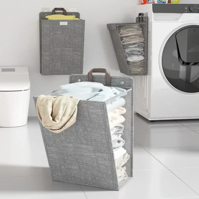 Foldable Household Dirty Clothes Laundry Basket