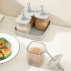 Kitchen Seasoning Jar Box Seasoning Case Sugar Bowl