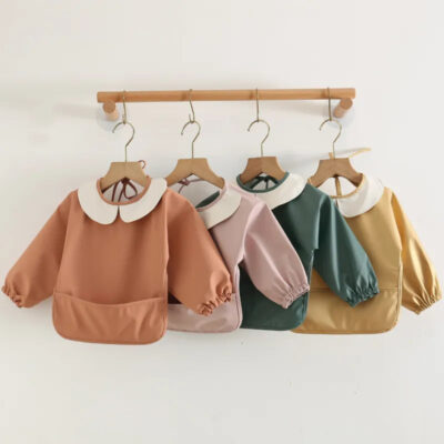 Baby Long Sleeved Waterproof Bib