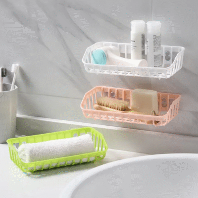 Multifunctional Suction Cup Dishwashing Sponge Holder