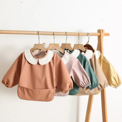 Baby Long Sleeved Waterproof Bib