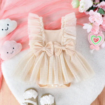 Jumpsuit Baby Net Skirt Princess Dress